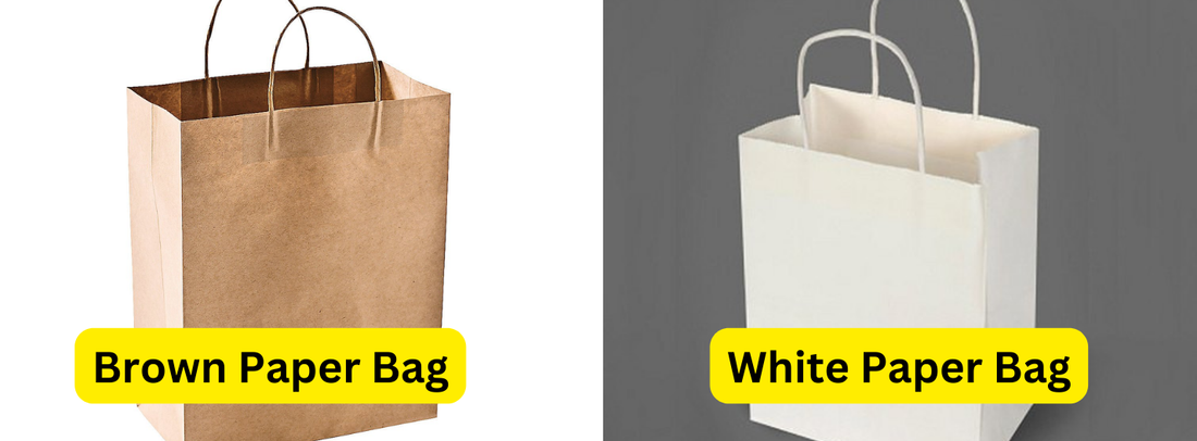 Brown or White Kraft Paper Bags: Which Is Better for Your Business?