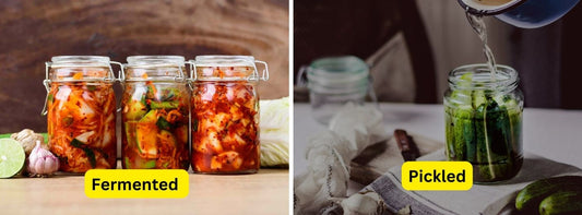 Differences Between Fermented vs Pickled