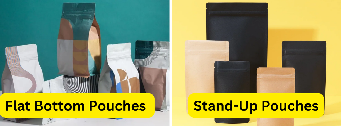 Flat Bottom Pouches vs. Stand-Up Pouches: Which Packaging Is Right for Your Product?