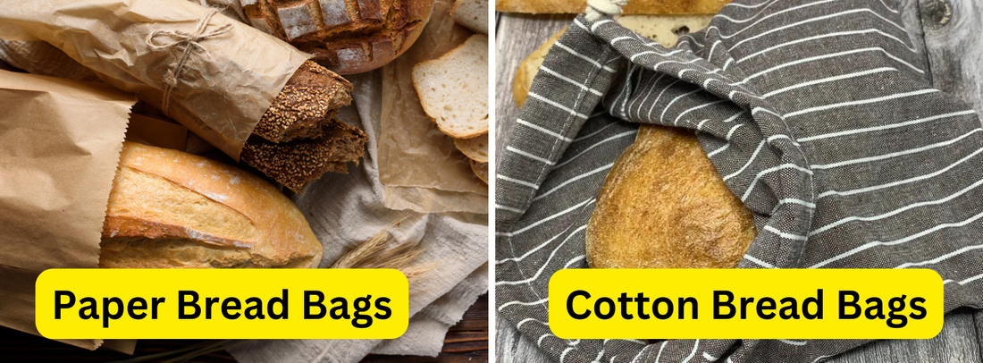 Paper Bread Bags vs. Cotton Bread Bags: Which Should You Choose for Better Uses?