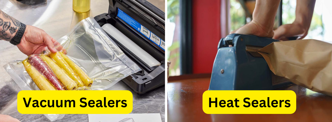 A Comparative Analysis of Vacuum Sealers vs. Heat Sealers