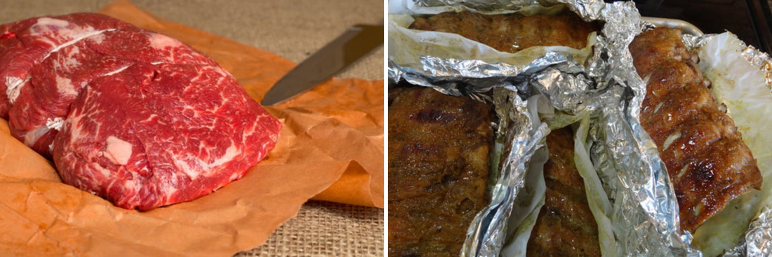 Butcher paper vs foil