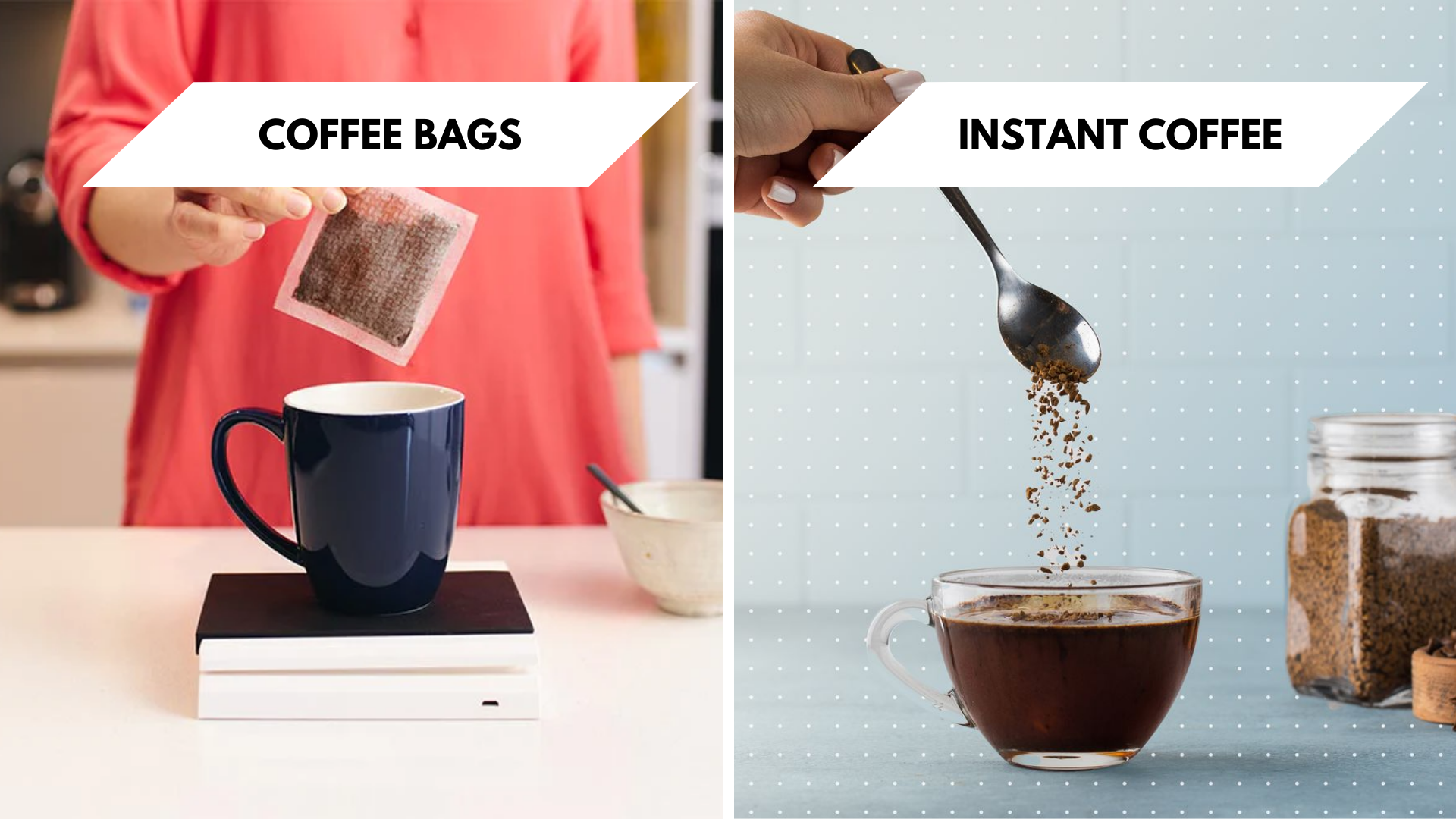 What Are the Differences Between Coffee Bag vs Instant Coffee? – KimEcopak