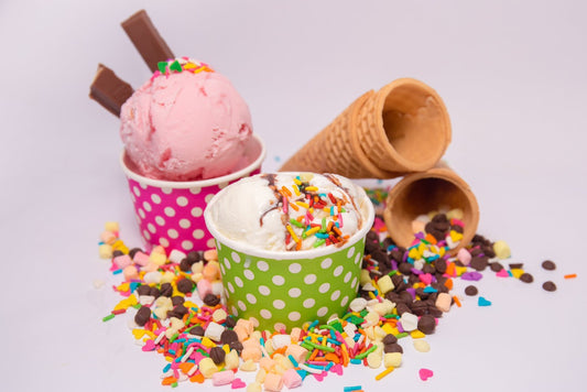 Eco-friendly summer ice cream cups that do not affect user taste