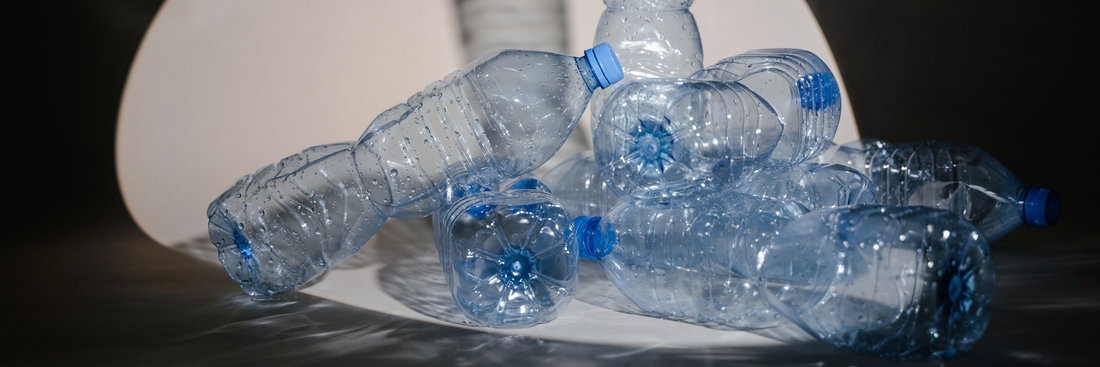 hot water in plastic bottle