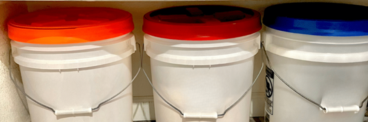 How to Store Food Long Term in Buckets