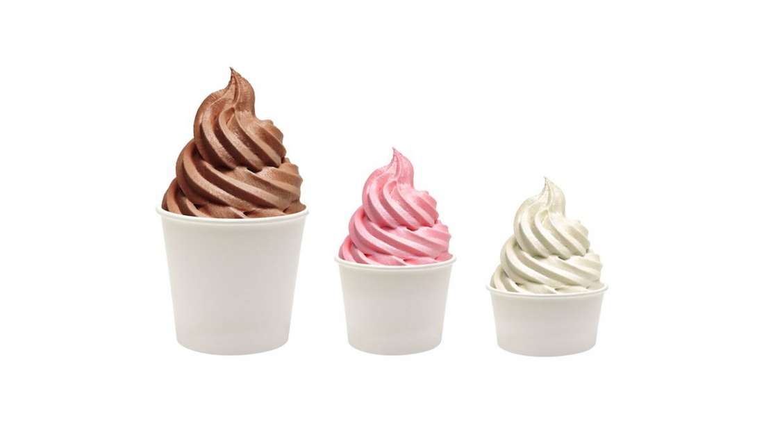 Ice Cream Cup Sizes