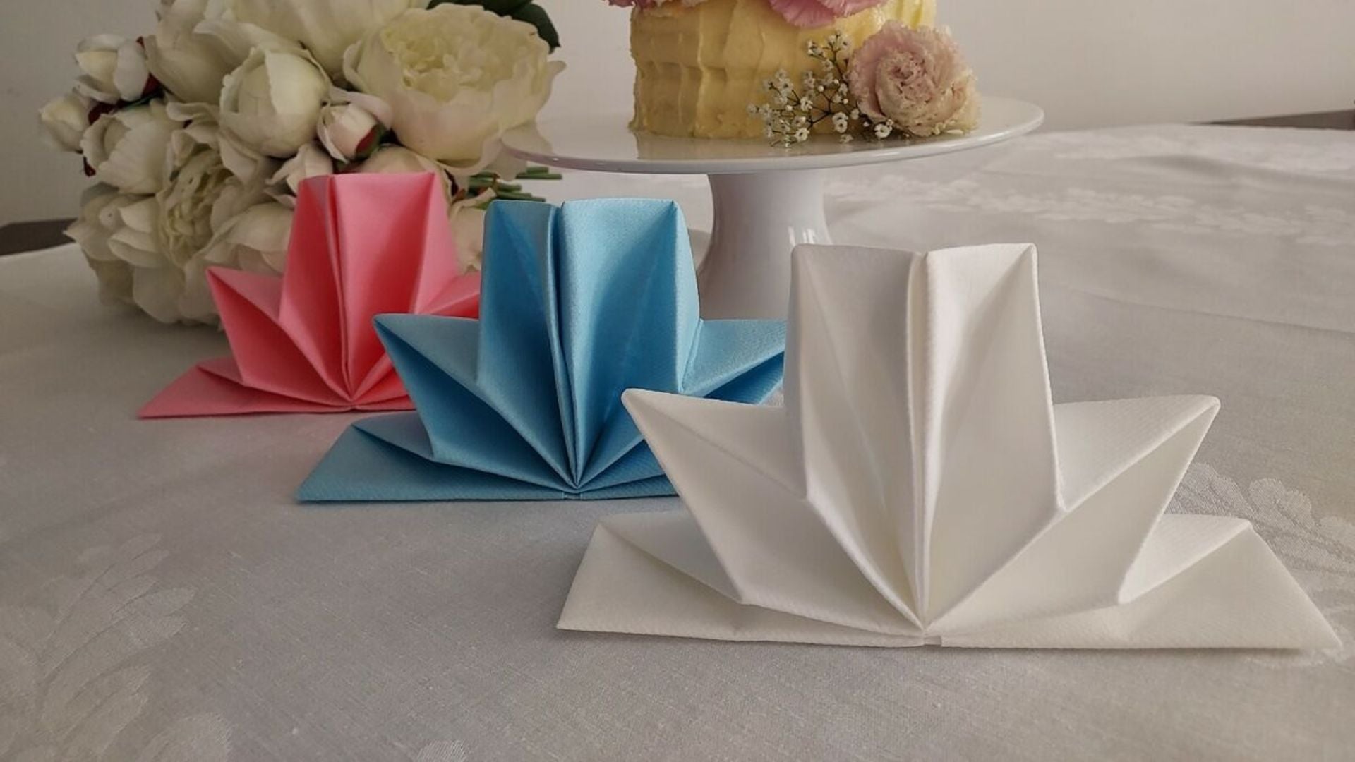 Decorative Paper Napkin Folding Ideas for Party – KimEcopak