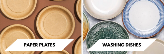 Paper Plates vs Washing Dishes: Which Is Cheaper and More Eco-Friendly?