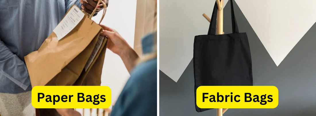 Paper vs. Fabric Bags: Which Eco-Friendly Option is Best for You?