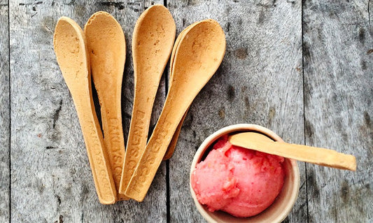 Sustainable Spoon For Ice Cream Shops in this April Earth Month 2023