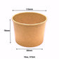 Kraft Paper Soup Containers | Size 8Oz / 12Oz / 16Oz / 32Oz | Case of 500