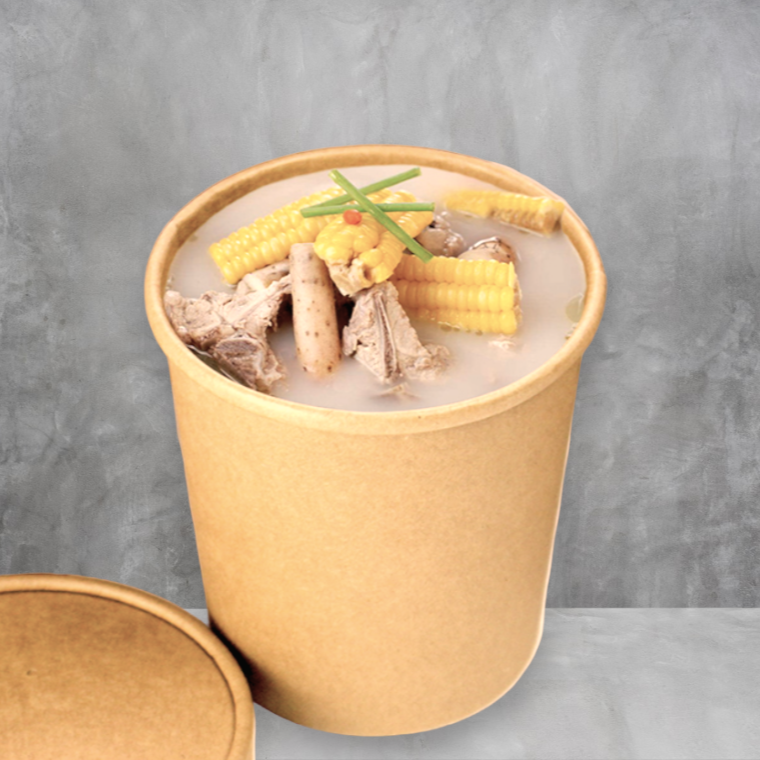 Paper Soup Container: The Sustainable Take-Out Packaging Solution, by  KimEcopak