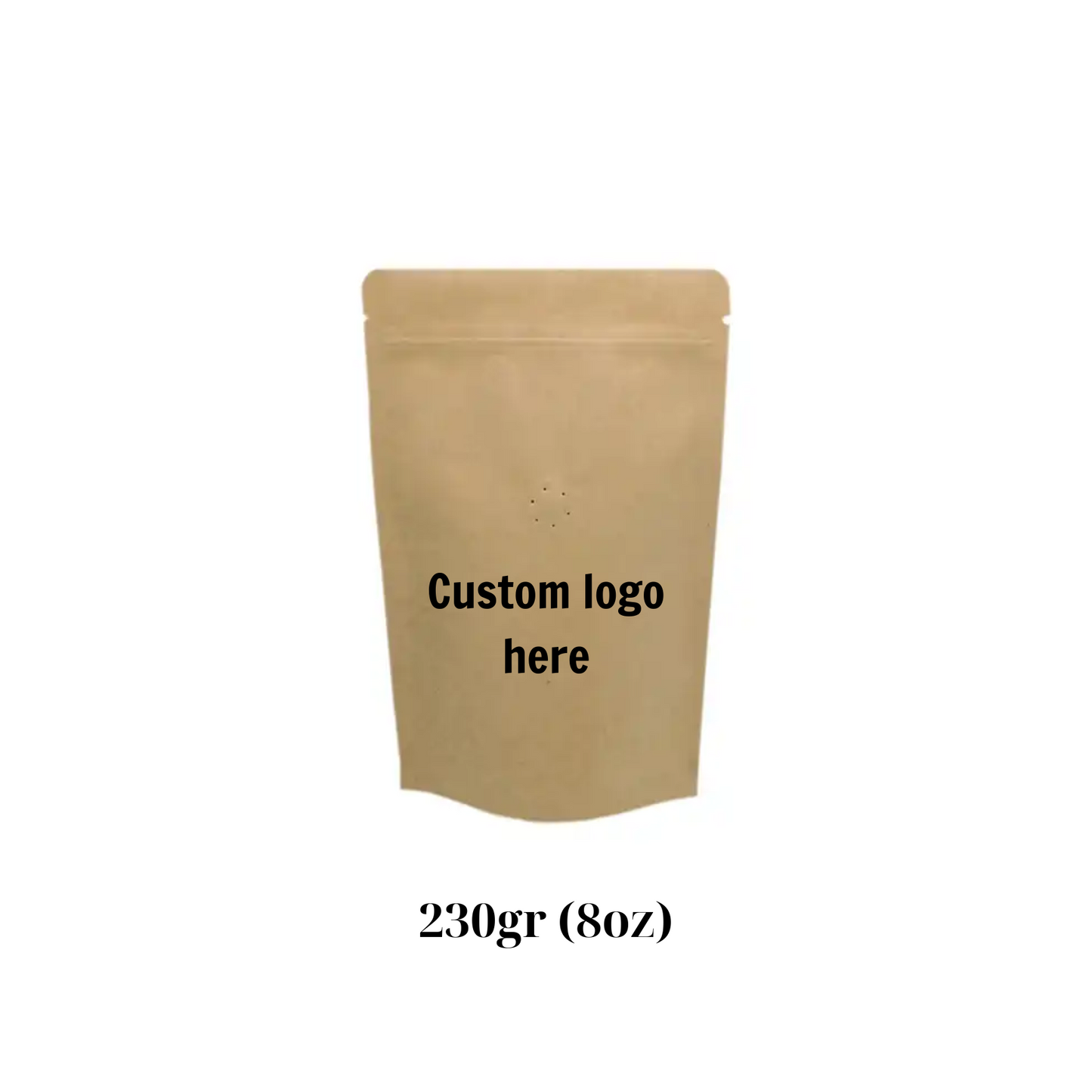 Coffee Bags With Valve Size 6 x 9 x 3 inches