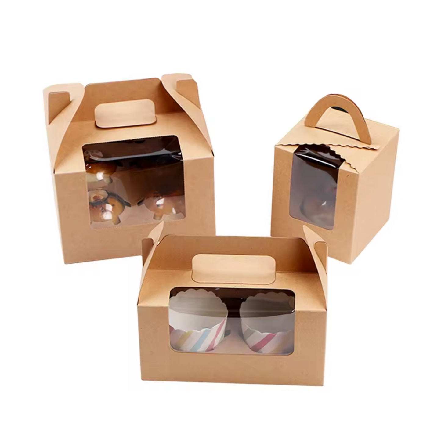 Cupcake Box with Handle Fullsizes