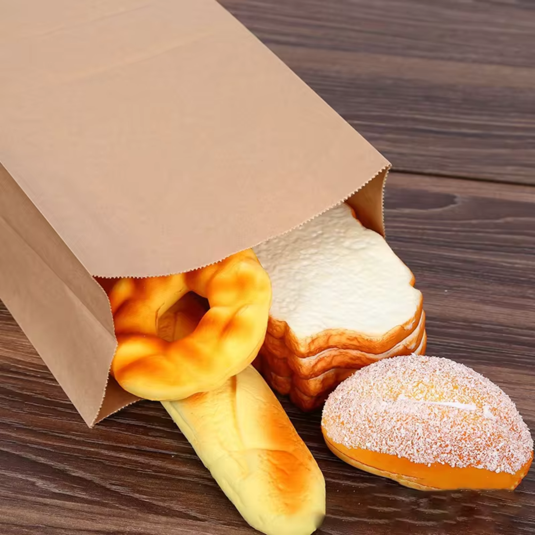 Custom logo paper cookie bag with window