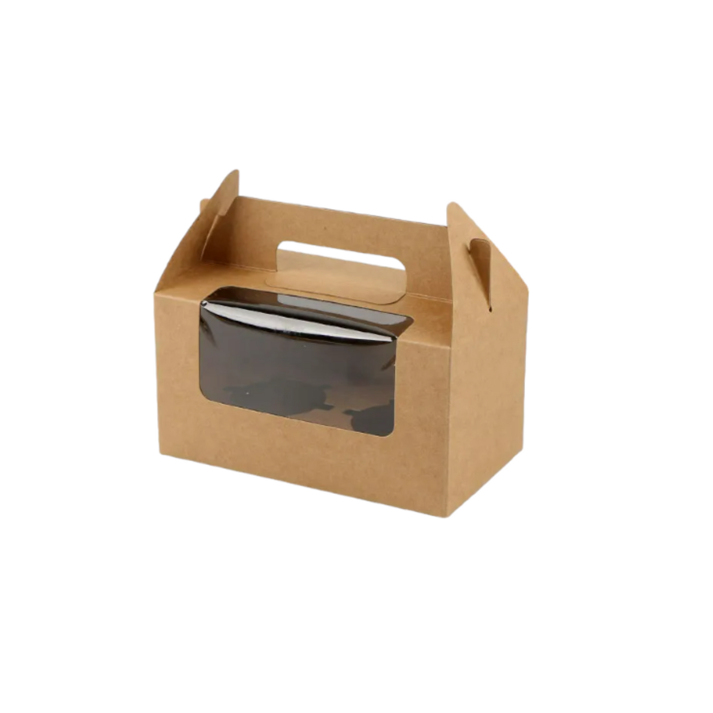 Kraft Cake Box 2 with Handle Insert