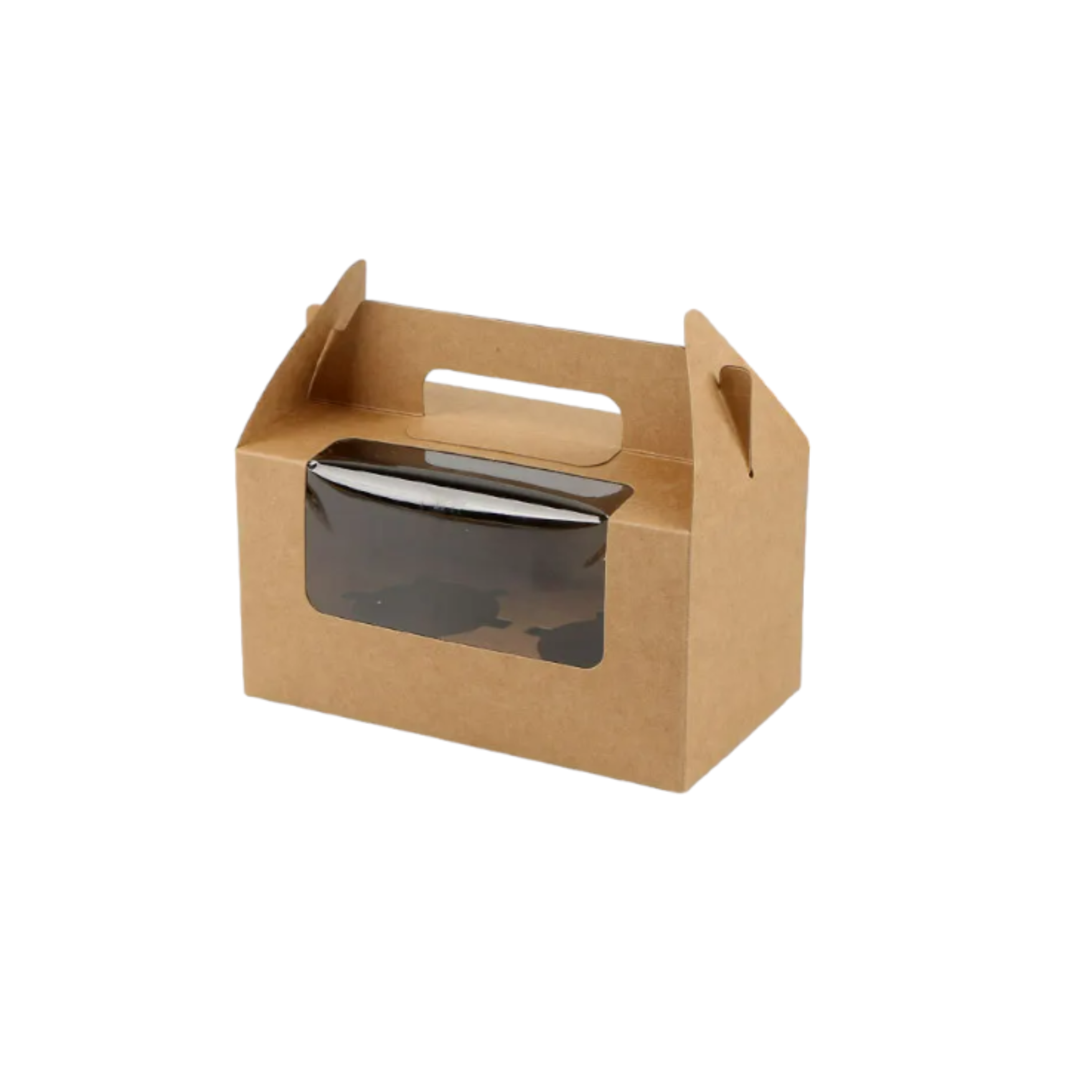 Kraft Cake Box 2 with Handle Insert