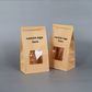 Kraft Paper Cookie Bag with Window