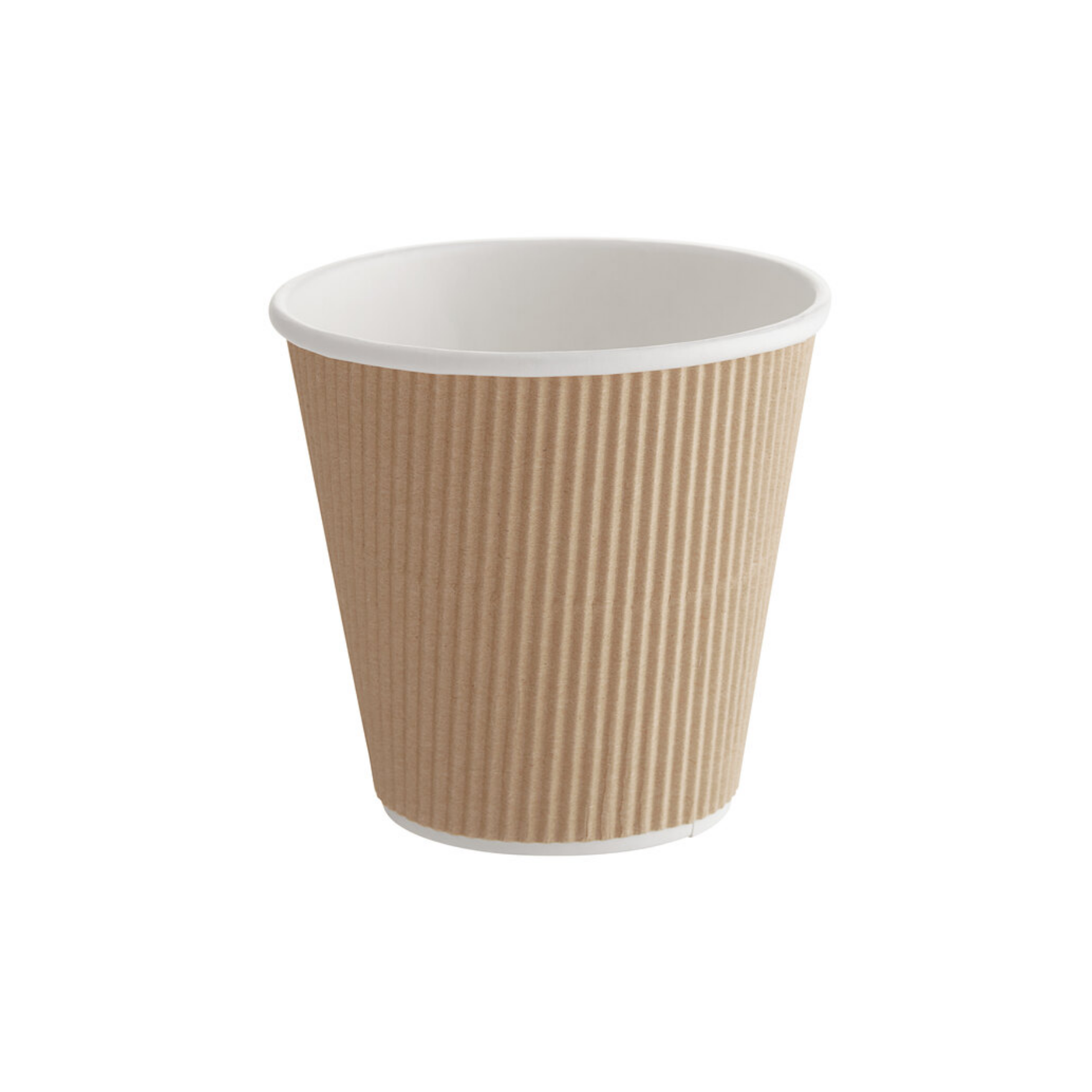 Ripple Wall Kraft Paper Cup 8 Oz | Cappuccino, Hot Cocoa, Hot Drinks ...