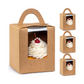 Single Cupcake Boxes with Handle