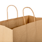 Kraft Paper Bags Twisted Handles | 13 x 7 x17" | Shopping Bag | CASE OF 250