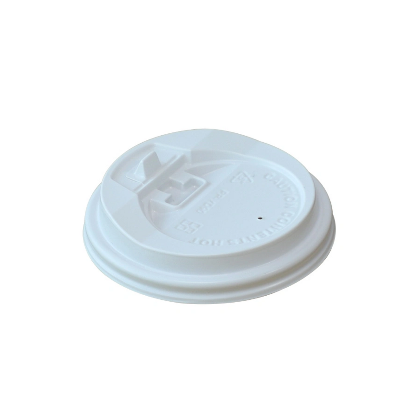 White PP Plastic Lid 90 mm