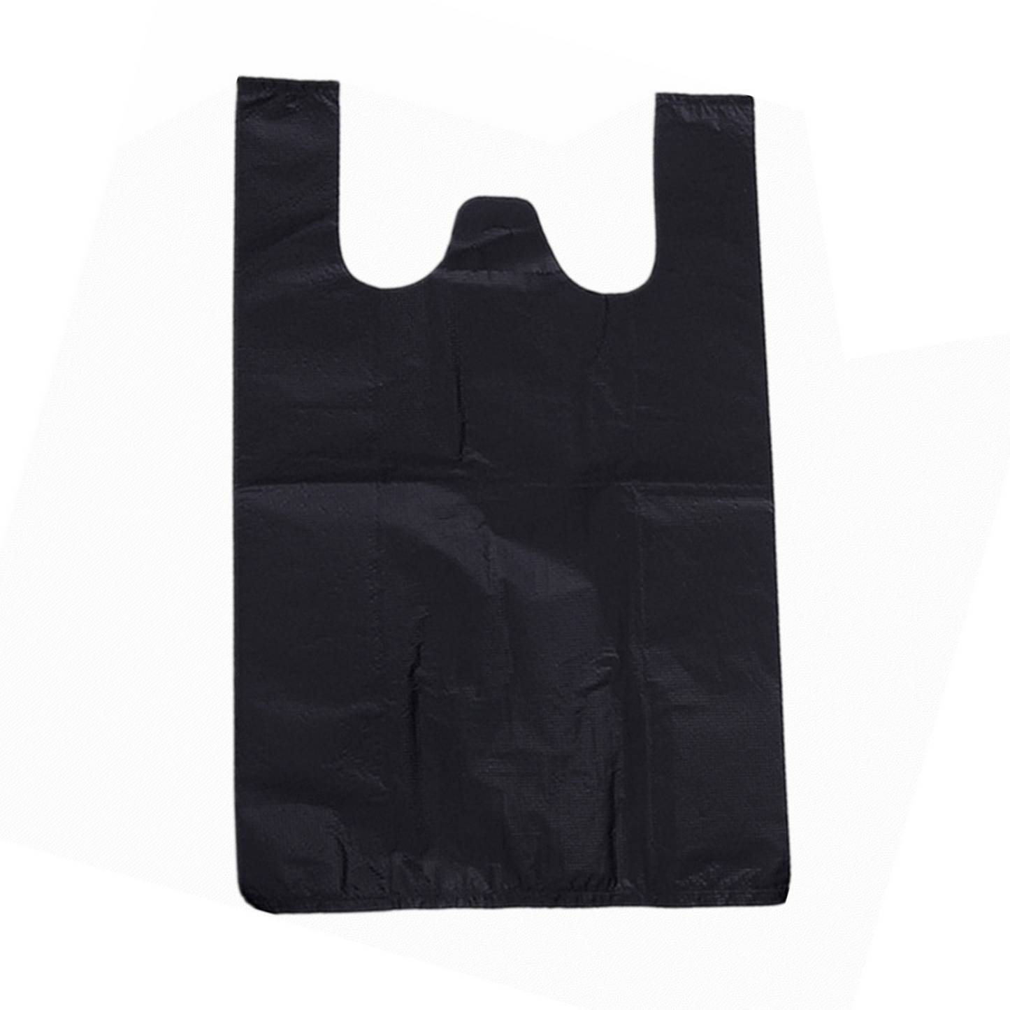 Black Non Woven Reusable Bags | Size L | 13.5" x 6.5" x 23.5" | CASE OF 300 PCS