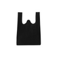 Black Non Woven Reusable Bags | Size M | 10" x 6" x 20"| Wholesale Canada | CASE OF 500