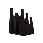 Black Non Woven Reusable Bags | Size SM, M, L | For Supermarkets, Retail, Grocery Stores