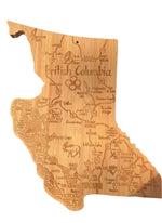 Destination British Columbia Cutting Board Perfect for Kitchen & Décor