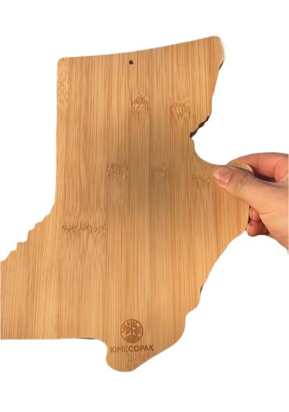 Destination Canada State Shaped Cutting & Serving Board