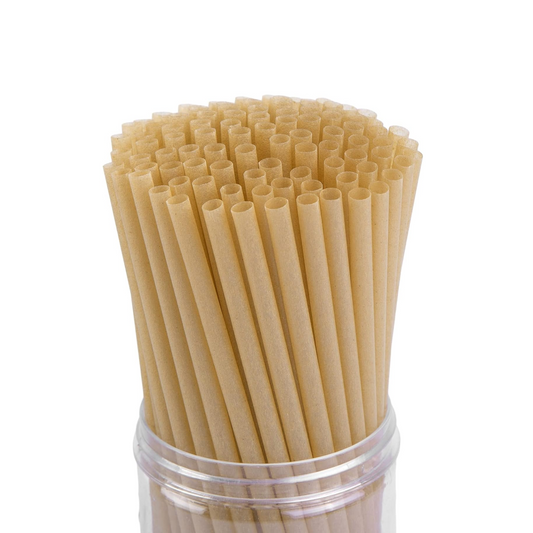 Disposable sugarcane straw 8mm