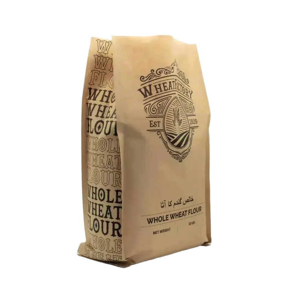 Custom Logo Flour Bags | Wholesale | Low MOQ 5000 | Size 1-2-5-10 Kg