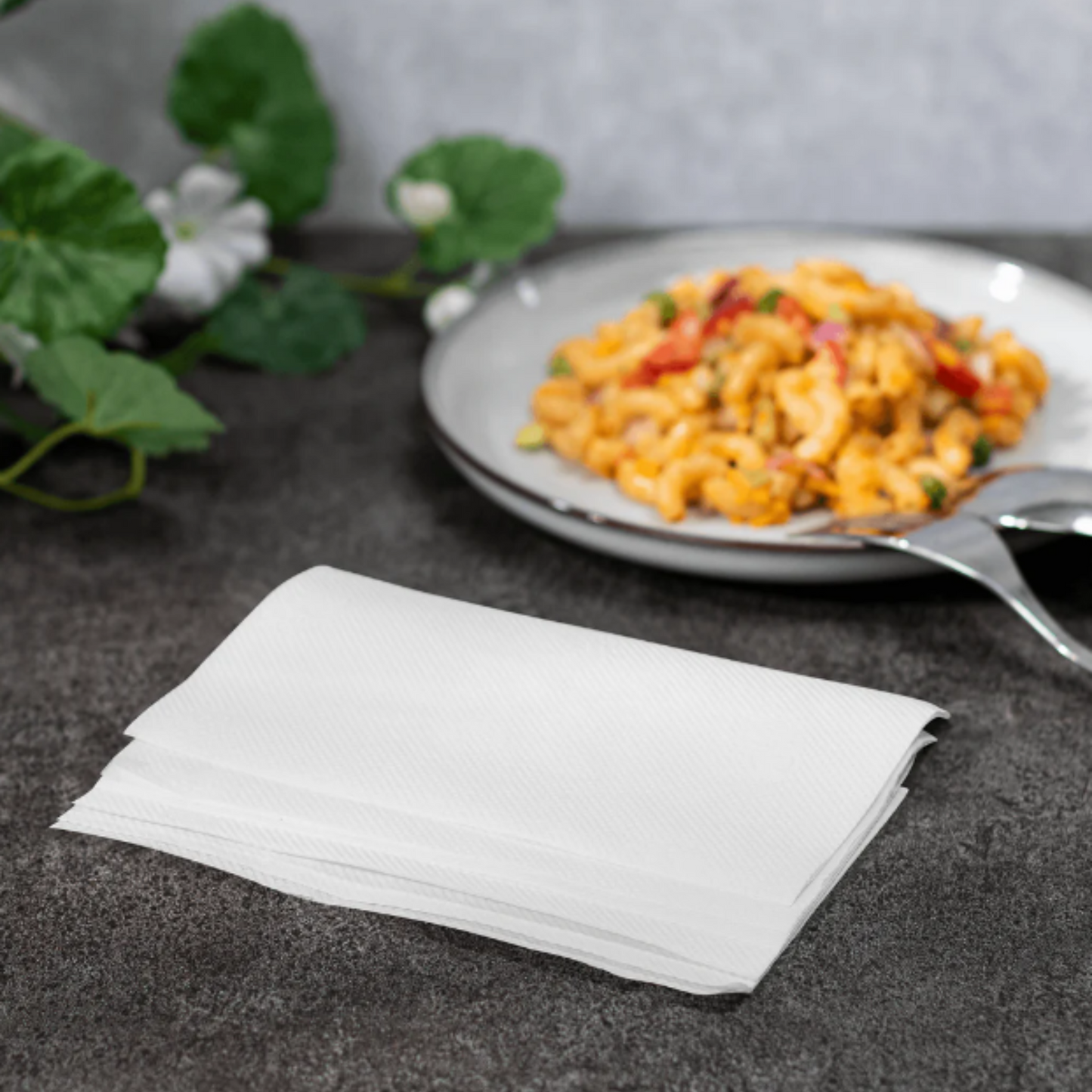 White Interfold Paper Napkins 1-Ply | Wholesale Price Canada | CASE OF 6000