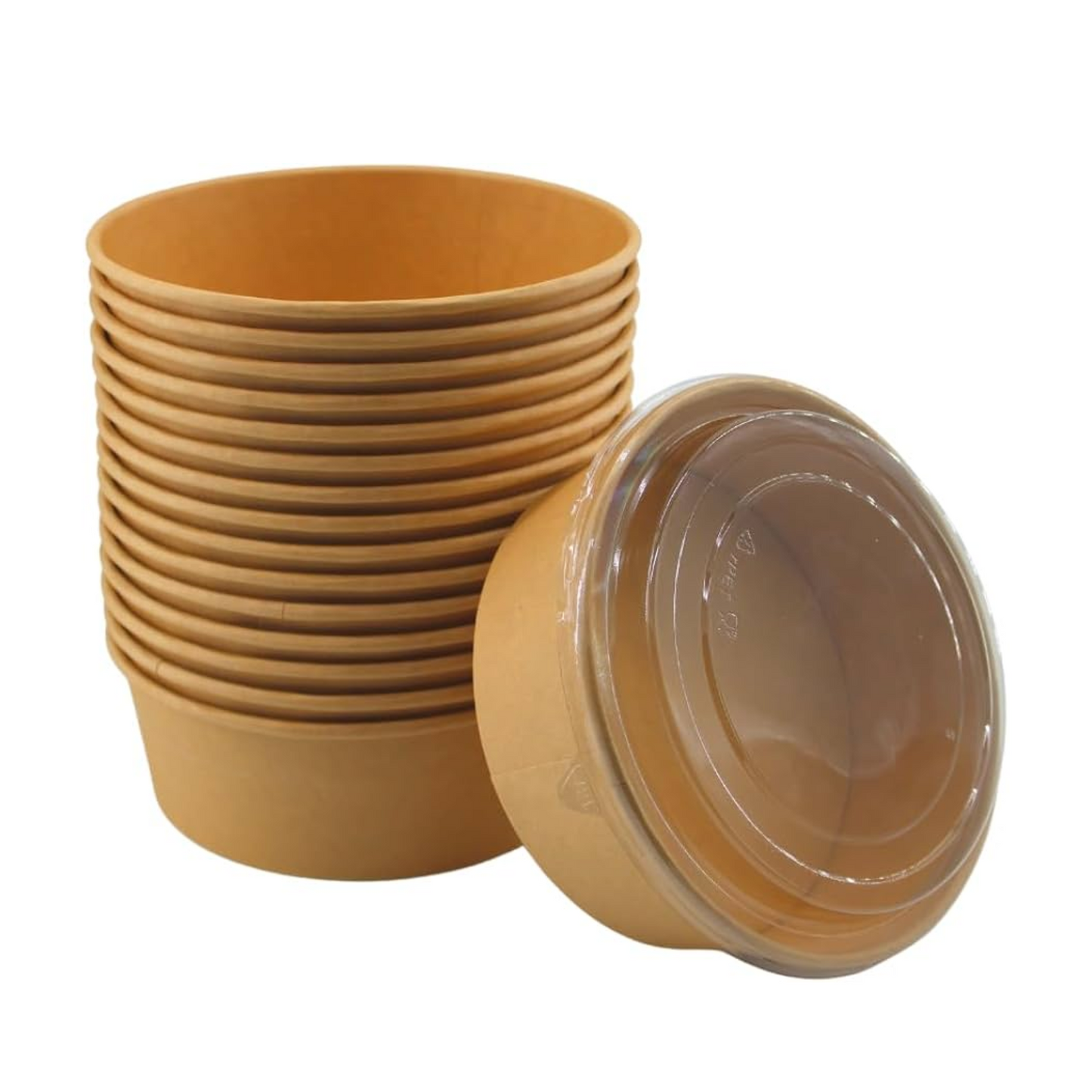 44 Oz Paper Bowl with Lids | Wholesale in Canada | 300 SETS (BOWL + LIDS)