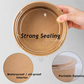 25 Oz (750 ml) Paper Bowl with Lids | Wholesale in Canada | 300 SETS (BOWL + LIDS)