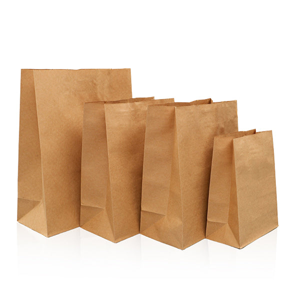 Paper Take out Bag | NO Handle | All sizes 6/12/20/50Lbs | Wholesale Pricing in Canada