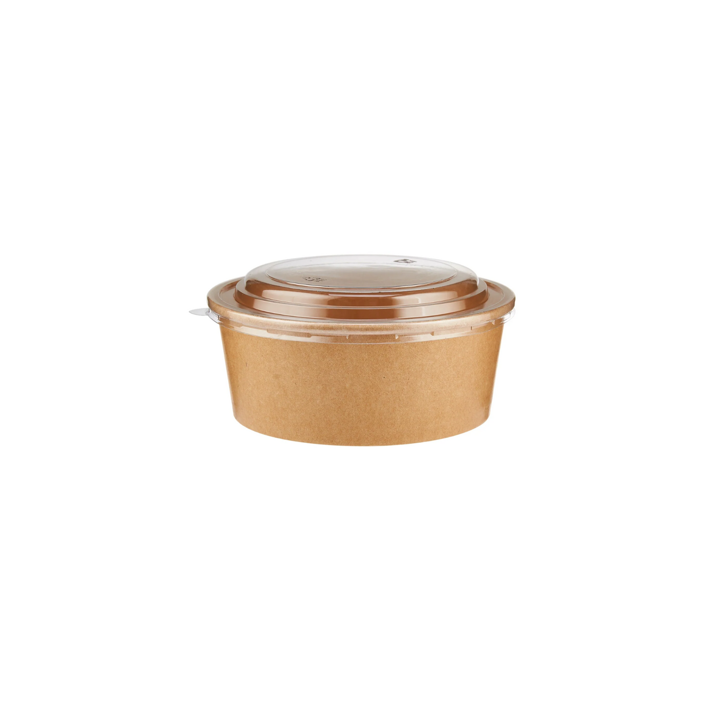 8OZ (240ml) Paper Bowls with Lids | Disposable Dessert Cups | 500 SETS (BOWL + LIDS)