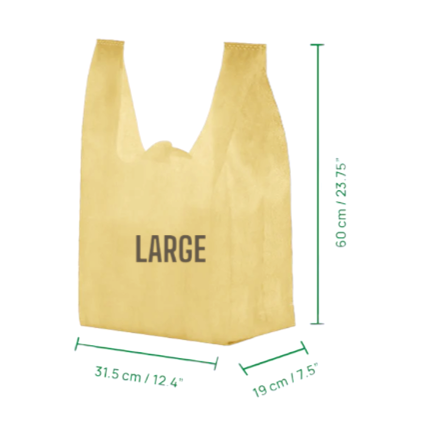 Non Woven Bags | Size S,M,L | Reusable | For Supermarket, Mini-mart, Mall & Store