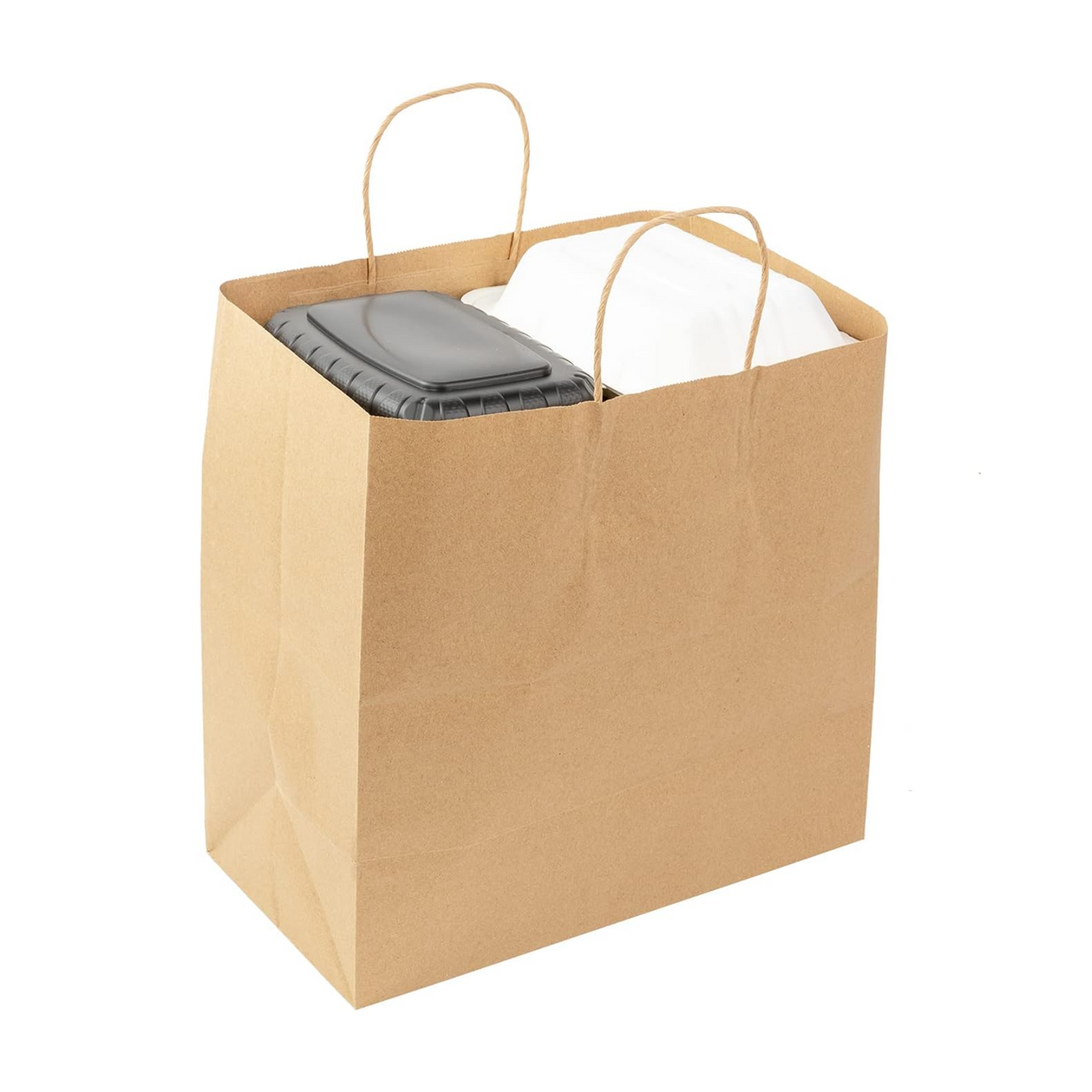 twist handle paper shopping bags 34 lbs