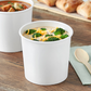 White Paper Soup Containers | Size 8Oz / 12Oz / 16Oz / 32Oz | CASE OF 500